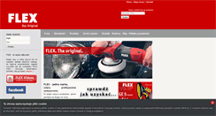 Desktop Screenshot of flex-elektronarzedzia.pl